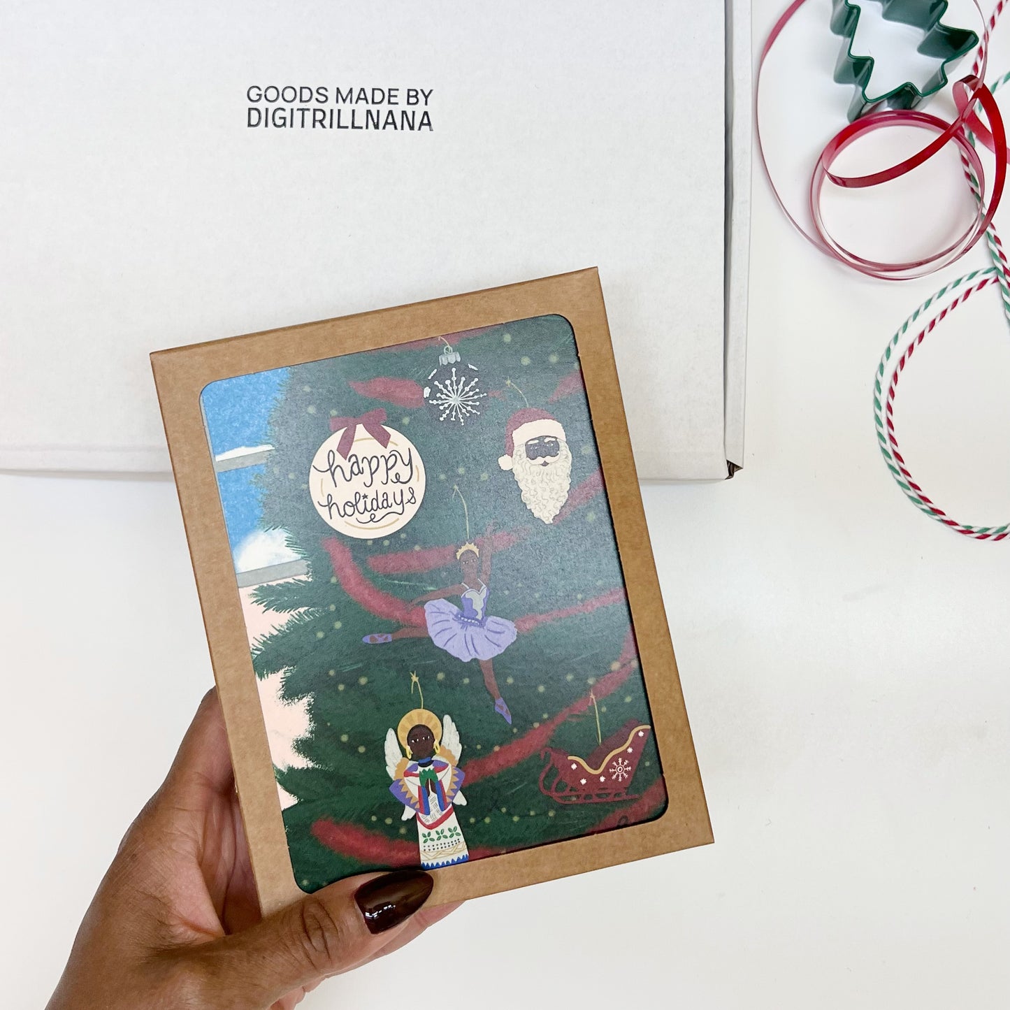 A Soulful Christmas Tree Card