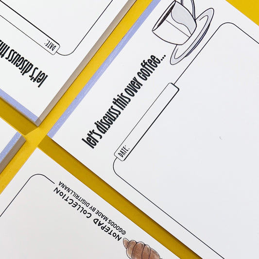 Coffee First Notepad