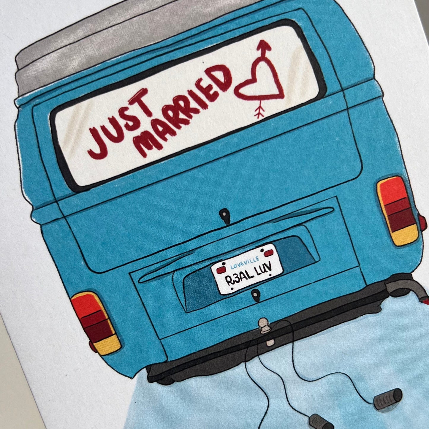 Just Married Card