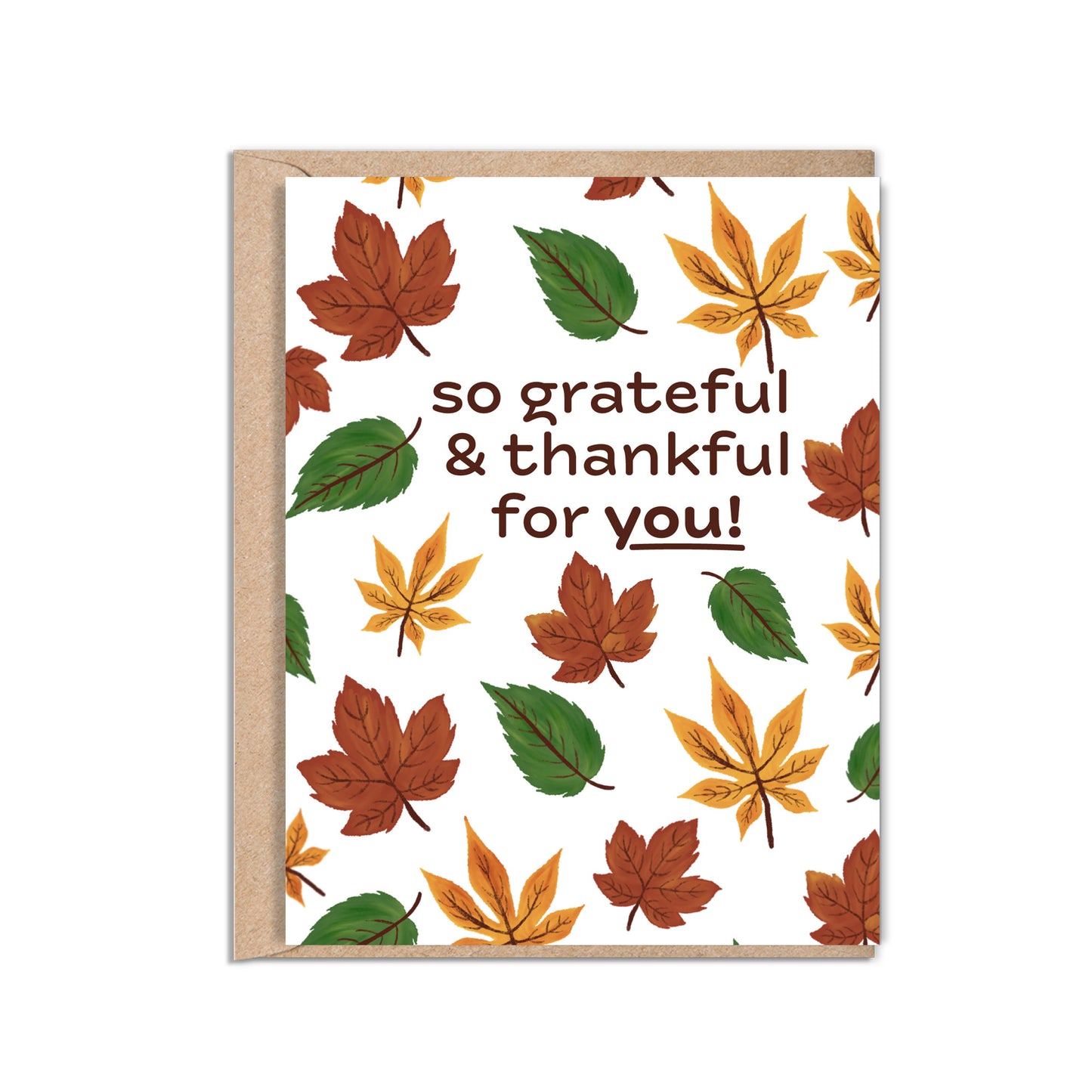 Fall Gratitude Card