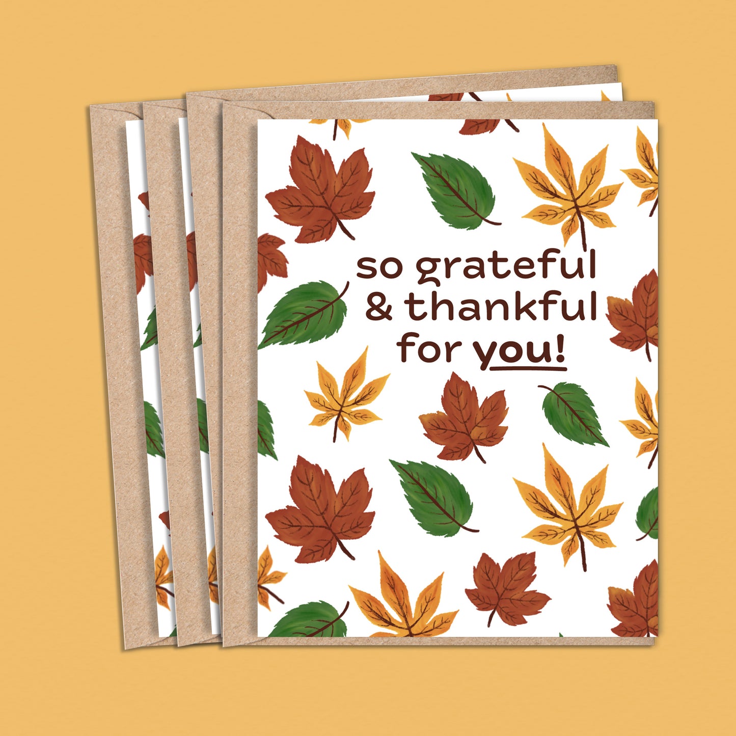 Fall Gratitude Card