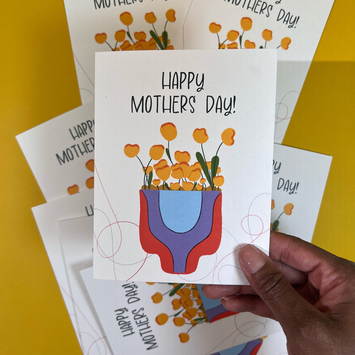Mother's Day Flowers Card