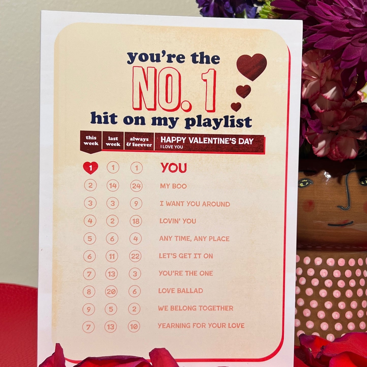 Number One Love Card