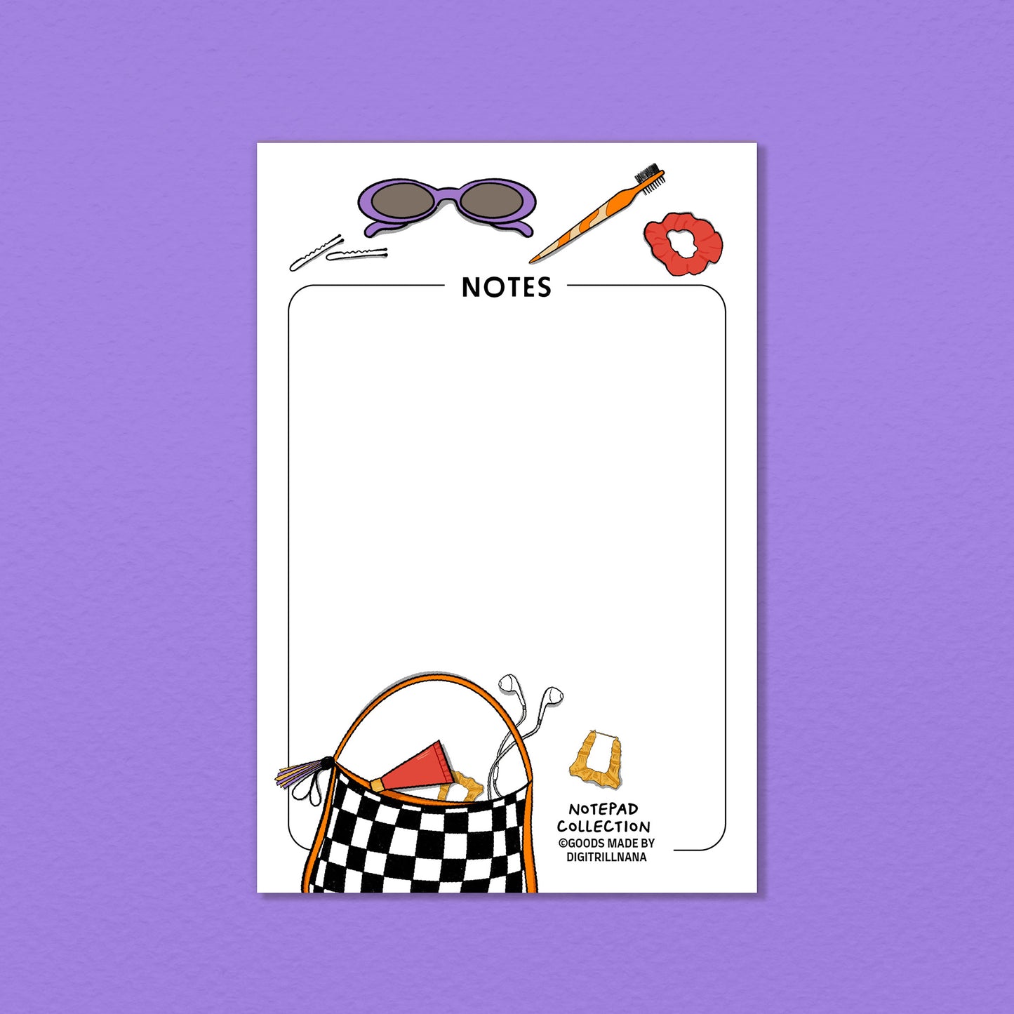 Stay Fly Girl Notepad