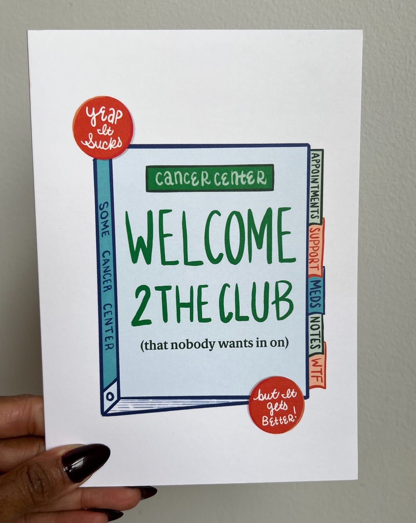 Welcome to the Cancer Club