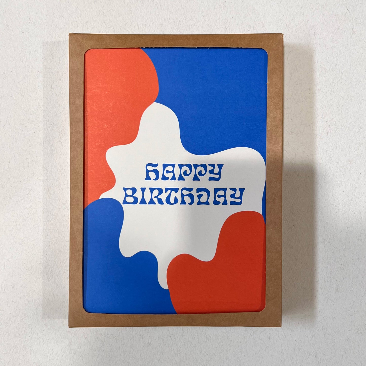 Groovy Happy Birthday 5x7” greeting cards from Goods Made By Digitrillnana, Ashley Fletcher. Retro greeting card. Black Woman Owned. Perfect birthday card for a gift!