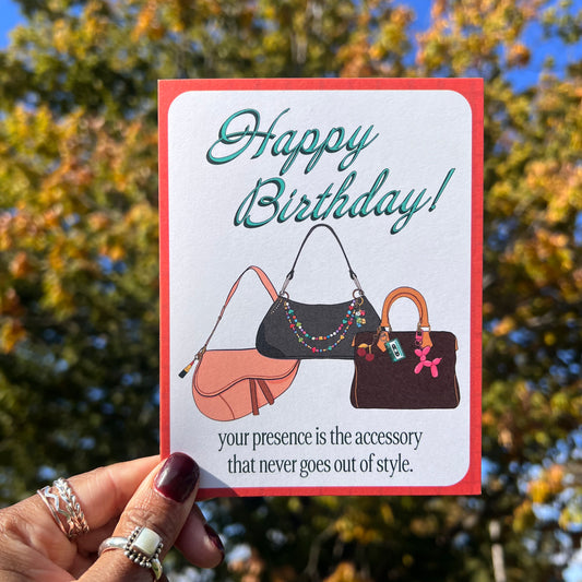 Birthday Couture Birthday Card