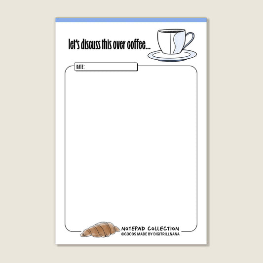 Coffee First Notepad