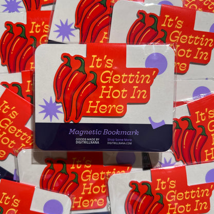 Spicy Chapters Romance Novel Magnetic Bookmark