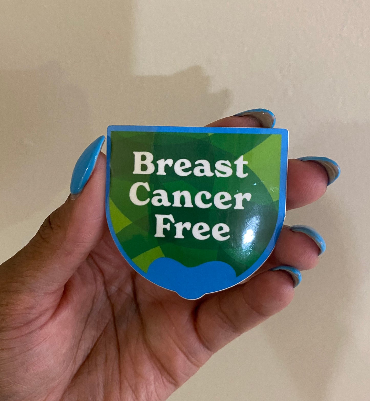 Breast Cancer Free Sticker